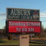 Auburn Baptist Church, Riner, VA